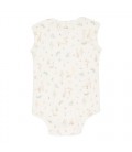 Romper mouwloos Little Goose White - 62/68