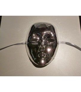Zilveren masker