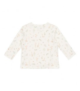 Shirt lange mouw Little Goose White - 68