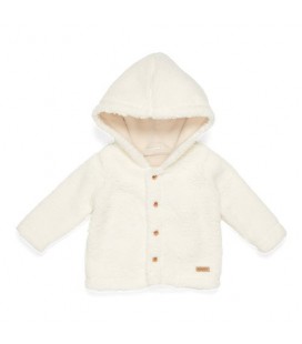 Teddy babyjasje Little Goose White - 68
