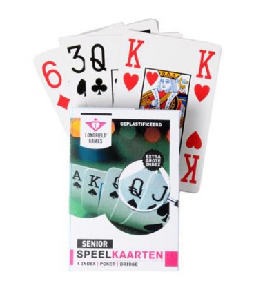 SPEELKAARTEN SENIOR EXTRA GROOT - KAARTSPEL