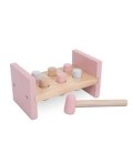 naamkado  hamerbank hout  pink Jollein