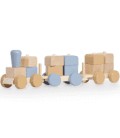 houten blokkentrein speelgoed met naam