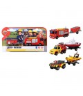 BRANDWEERMAN SAM DIE CAST MET AANHANGER 3 ASS.