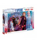 CLEMENTONI FROZEN 2 PUZZEL 104ST