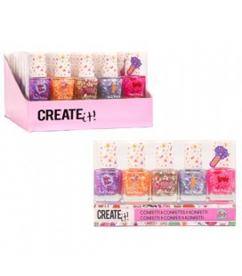 CREATE IT! NAGELLAK CONFETTI 5PK