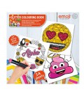 EMOJI GLITTER KLEURBOEK