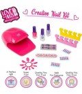 LOVE & HUGS MANICURE EN PEDICURE SET MET NAGELDROGER