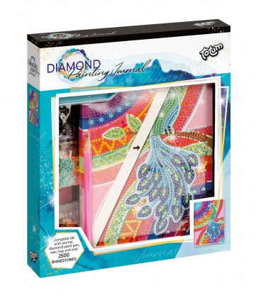 Totum Diamond Paint Dagboek - Pauw