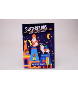 Sinterklaas activiteiten kleurboek A4