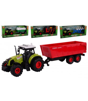 Junior Farming tractor speelset met frictie licht en geluid