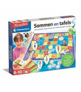 Clementoni Spelend Leren - Sommen en Tafels