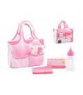 Baby Rose Luiertas met accessoires