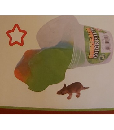 Color Putty met dino figuur assorti