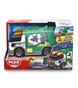 DICKIE TOYS VUILNISWAGEN MET LICHT EN GELUID 15 CM