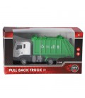 RAPID WHEELS VUILNISWAGEN PULL BACK DIECAST MET LICHT EN GELUID