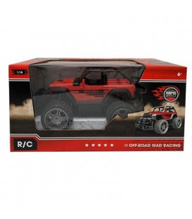 RAPID WHEELS RADIOGRAFISCH BESTUURBARE MONSTER TRUCK JEEP 1:18