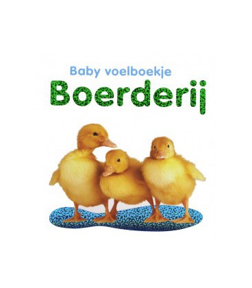 Baby voelboekje boerderij