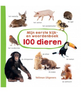 Mijn eerste kijk-en woordenboek: 100 dieren