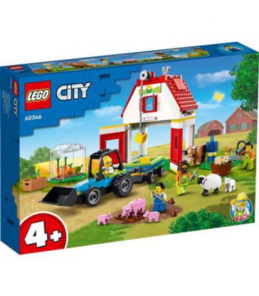 LEGO 60346 CITY SCHUUR EN BOERDERIJDIEREN