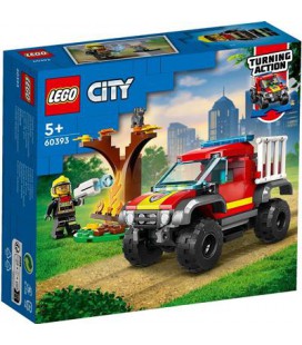 LEGO 60393 CITY 4X4 BRANDWEERTRUCK REDDING