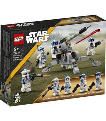 LEGO 75345 STAR WARS 501ST CLONE TROOPERS BATTLE PACK