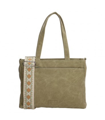 Beagles malaga shopper - 1043 lichtgroen