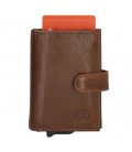 Double-d fh-serie safety wallet - 006 bruin