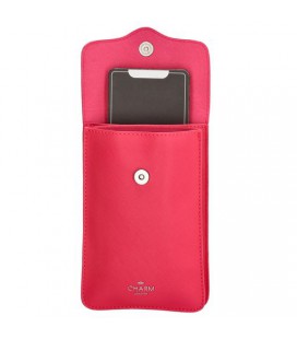 Charm london piccadilly telefoontasje - 011 fuchsia only web