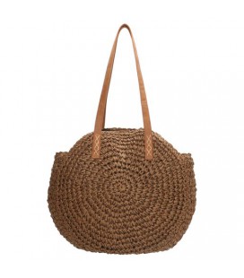 Pe-florence straw shopper - 006 bruin only web