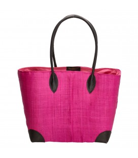 Pe-florence raffia rieten mand - 011 fuchsia only web