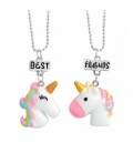 Vriendschapsketting - Unicorn/Eenhoorn - Best Friends - Regenboog