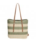 Pe-florence natural life shopper - 1240 licht natuur olijf