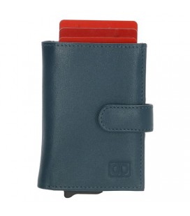 Double-d fh-serie safety wallet - 030 jeansblauw