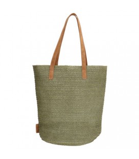 Pe-florence natural life strandtas - 029 olijfgroen