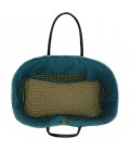 Pe-florence bozaka rieten mand - 024 turquoise