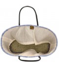 Pe-florence bozaka rieten mand - 030 jeansblauw