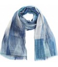 Sjaal Glitter Stripes 180x90cm Blue