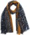 sjaal Glitter Leopard 180x90cm Grey-Brown