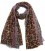 Sjaal Glitter Leopard 180x90cm Purple