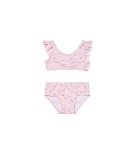 Bikini volants Little Pink Flowers - 62/68