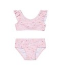 Bikini volants Little Pink Flowers - 62/68