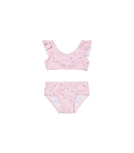 Bikini volants Little Pink Flowers - 74/80