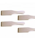 GOURMETSPATELS HOUT SET VAN 4