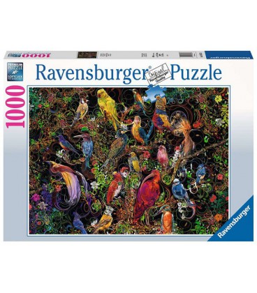 Ravensburger puzzel Schitterende vogels 1000 stukjes