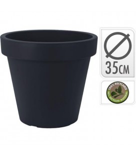 BLOEMPOT EK ROND 35 SERIE 33.8X33.8X30.5CM,