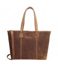 Hide & stitches idaho handtas - 006 bruin