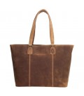 Hide & stitches idaho handtas - 006 bruin