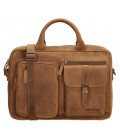 Hide & stitches idaho laptoptas 15,6 inch (34.5x19.4 cm) - 006 bruin