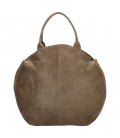 Micmacbags côte dazur shopper - 119 donkertaupe 42x44